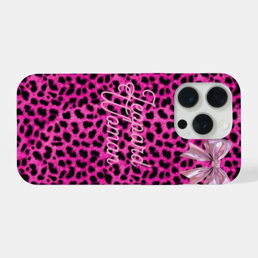 Leopard Woman phone case  (Verso Horizontal)