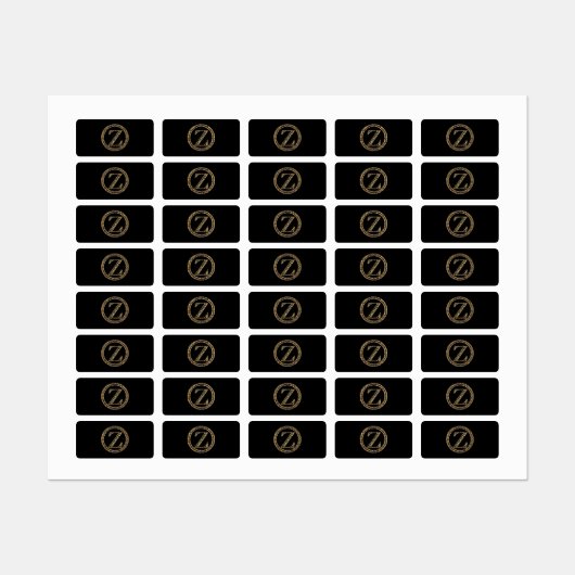 Leopard Z Labels (Vel)