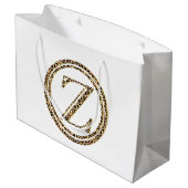 Leopard Z Large Cadeauzakje (Achterkant Gekanteld)