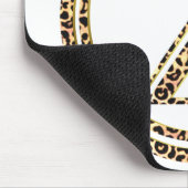 Leopard Z Muismat (Hoek)