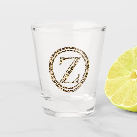 Leopard Z Shot Glas (Voorkant)