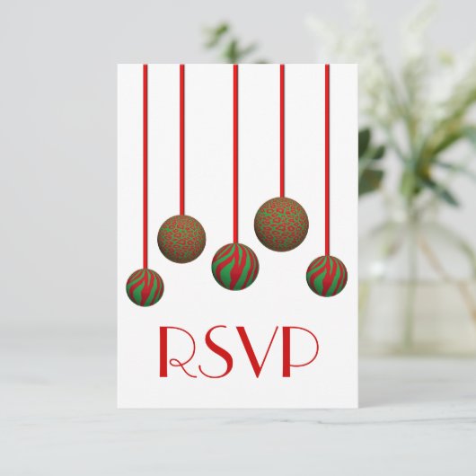 Leopard Zebra Kaart (Staand voorkant)