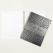 Leopard zilver nieuwjaar planner (Display)