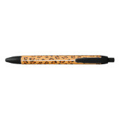 Leopard Zwarte Inkt Pen (Achterkant)