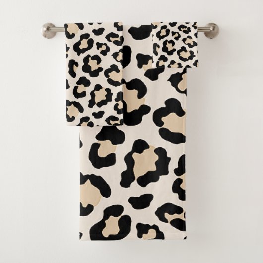 Leopardafdruk Bad Handdoek (Insitu)