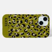 Leopardafdruk Case-Mate iPhone Case (Achterkant (horizontaal))