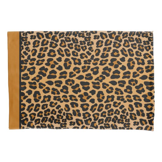 Leopardafdruk Kussensloop (Voorkant)