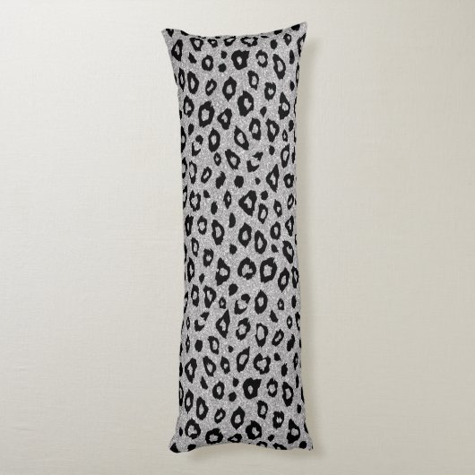 Leopardafdruk Lichaamskussen (Achterkant (Verticaal))