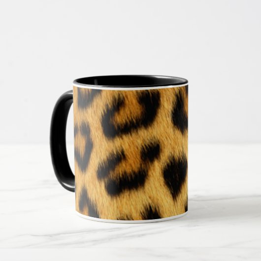 Leopardafdruk Mok (Voorkant links)
