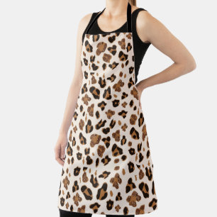 Leopardafdruk Schort