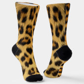 Leopardafdruk Sokken (Gebogen)