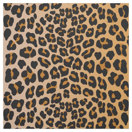 Leopardafdruk Stof (Swatch)