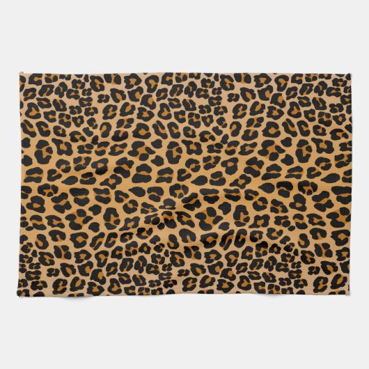 Leopardafdruk Theedoek (Horizontaal)