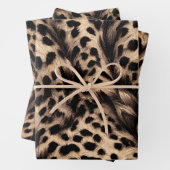 Leoparden Geschenkpapier Set Inpakpapier Vel (In situ)