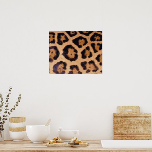 Leopardhuid Poster (Keuken)