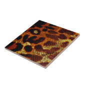 Leopardhuid Tegeltje (Zijkant)