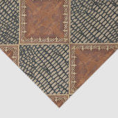  leopardleder slang zwarte ontkoppeling tissuepapier (Detail)