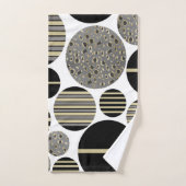 Léopards Bals de Noël Glam #1 #xmas #art (Serviette à main)