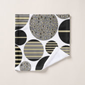 Léopards Bals de Noël Glam #1 #xmas #art (Gant de toilette)