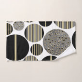 Léopards Bals de Noël Glam #1 #xmas #art (Serviette à main)