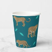 Leopards Papieren Bekers (Achterkant)