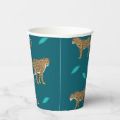 Leopards Papieren Bekers (Rechts)