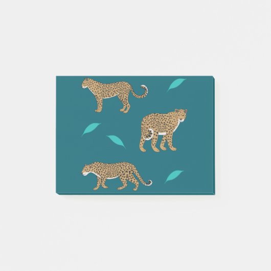 Leopards Post-it® Notes (Voorkant)