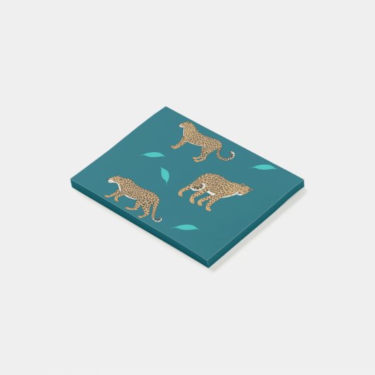 Leopards Post-it® Notes (Schuin)