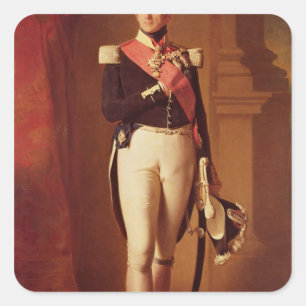 Leopold I c.1846 Vierkante Sticker