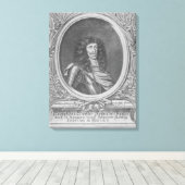 Leopold I, Heilige Romeinse keizer Canvas Afdruk (Insitu (Houten vloer))