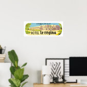 Leopoldville Hotel Le Regina Poster (Thuiskantoor)