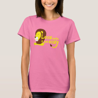 Leos maakt het gemakkelijk t-shirt