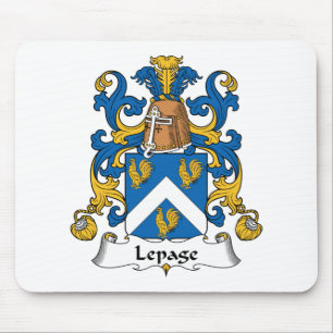 Lepage Family Crest Muismat