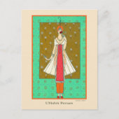 Lepape Art Deco Mode L'Habit Persan Briefkaart (Voorkant)
