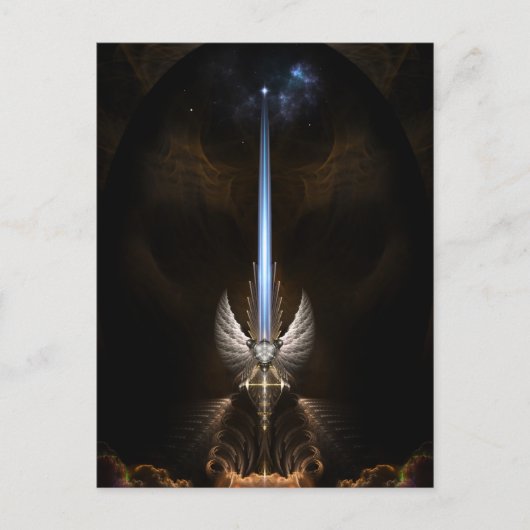 L'Épée Angel De La Carte Postale Arkledious (Devant)