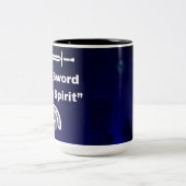 L'épée de l'Esprit - Mug à deux tons (Centre)