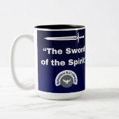 L'épée de l'Esprit - Mug à deux tons (Gauche)