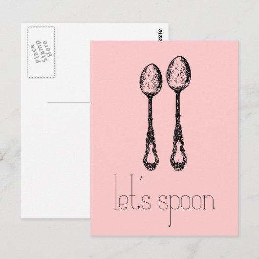 lepel briefkaart (Voorkant / Achterkant)