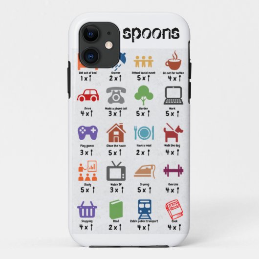 lepel Case-Mate iPhone case (Achterkant)
