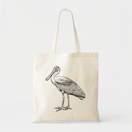 Lepelaar Tote Bag (Voorkant)