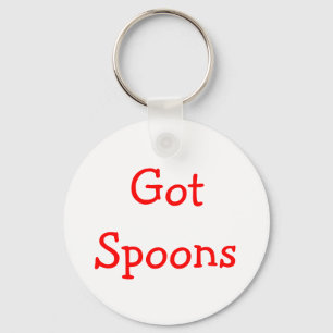 Lepels Sleutelhanger