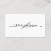 Lepels Spices Chef Koken Visitekaartje (Achterkant)