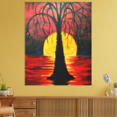 Lepidodendron poster canvas afdruk (Insitu (Woonkamer))