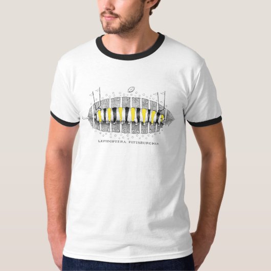 Lepidoptera Pittsburghia T-shirt (Voorkant)