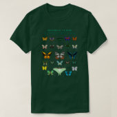 Lepidoptera T-shirt (Design voorkant)
