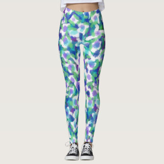 LEPOARD KLEURENSTIPPEN LEGGINGS