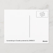 Lepoglava lace briefkaart (Achterkant)