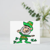 Leprachaun Briefkaart (Staand voorkant)