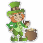 Leprechaun 2 sticker (Voorkant)