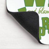 Leprechaun aangepaste mousepad muismat (Hoek)